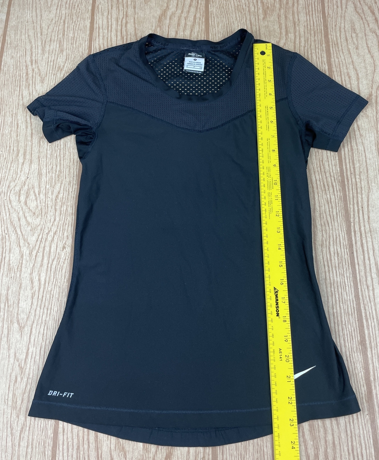 Nike Pro Hypercool Training  Running Top Mesh Bla… - image 4