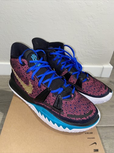 Size 10.5 - Nike Kyrie 7 Chinese New Year 2021 Black/Gold/Spirit Teal CNY - Picture 11 of 12