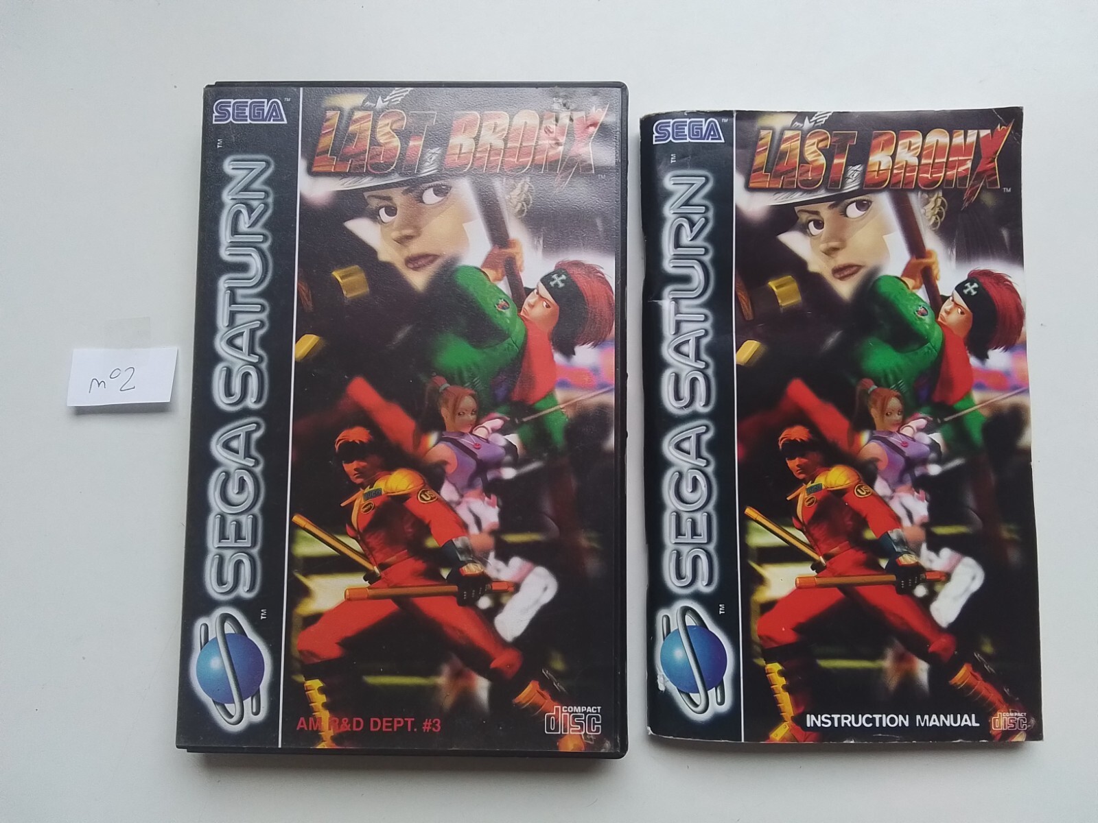 Last Bronx Complet sur SEGA Saturn !!!!