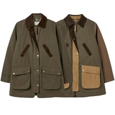 Joules Ladies Banbury Quilted Wax Jacket Heritage Green Sizes Uk 8 To Uk 18