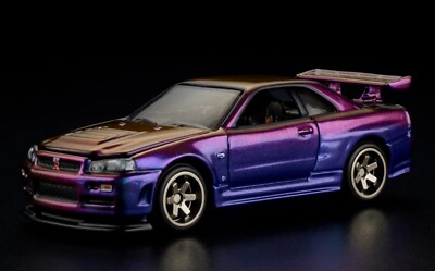 ホットウィール RLC限定 スカイライン GT-R R34 Purple 紫 Hot Wheels RLC Nissan Skyline GT-R R34-Purple 2024 | eBay