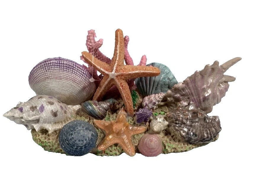 Synthetic All Water Types Sea Shell Aquarium Decorations