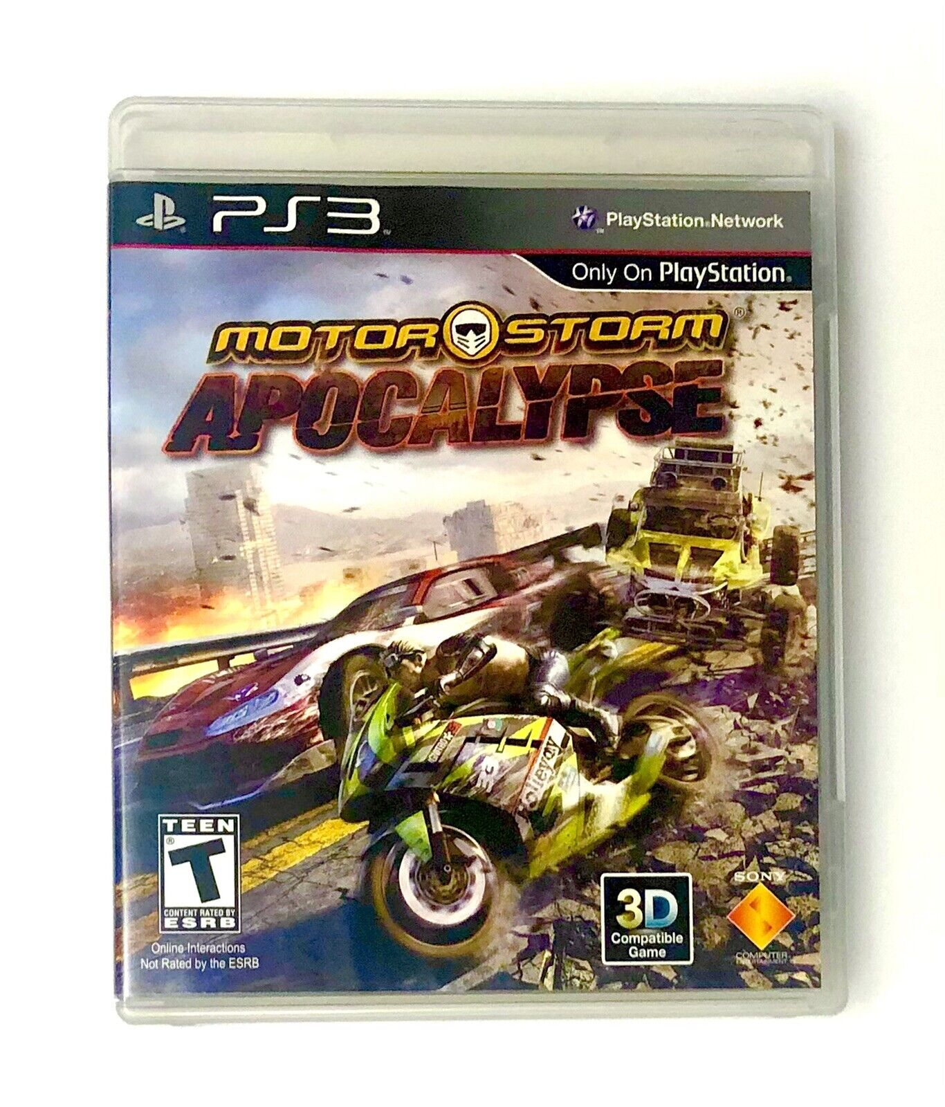 Motorstorm Apocalypse 4 player split-screen gameplay offline PS3 