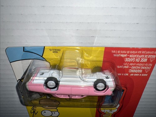 JOHNNY LIGHTNING THE SIMPSONS HOMER'S CAR WHITE LIGHTNING VHTF ⚡️ - Picture 4 of 7