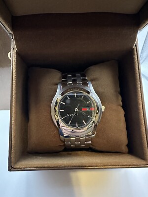 Gucci G Class Stainless Steel Quartz 36mm Mens Watch