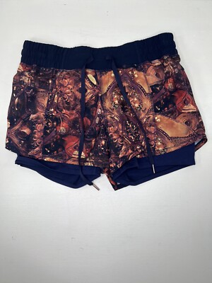 Calia Carrie Underwood in Printed Sand Mandala Athletic Running Shorts  Small