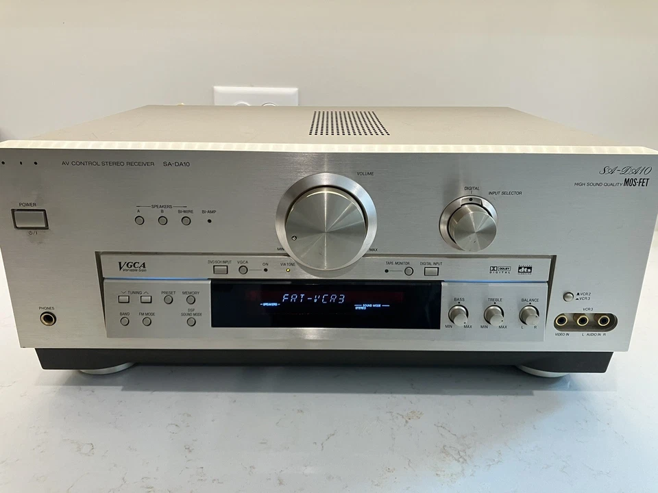 Technics SA DA10 5.1 Kanal 500 Watt Empfänger SA-DA-10~~~~ KONVOLUT MIT FERNBEDIENUNG - Bild 4 von 4