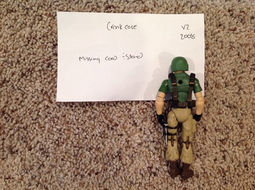 Complete V2 CRANKCASE GI Joe 2008 25th Anniversary TRU Exclusive 3.75" Figure - Picture 2 of 3