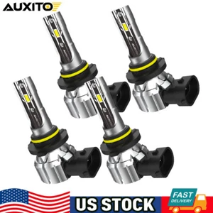 AUXITO 9005 + 9006 LED Phare Combo 4 Ampoules de kit Haute Basse Beam Blanc 160000LM