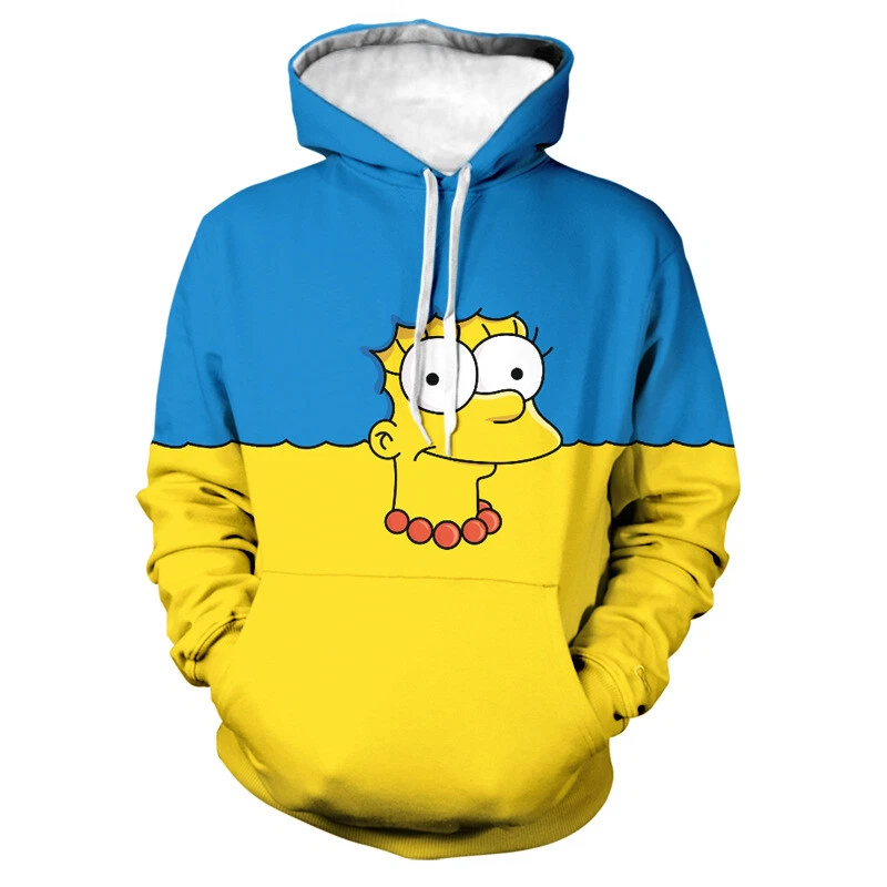 Cosplay The Simpsons Maggie Marge Homer Bart 3D Hoodies Sweatshirts Jacket Coats 7