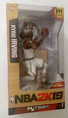 McFarlane Kyrie Irving NBA 2K19 Boston Celtics Figure 20th Anniversary  Edition