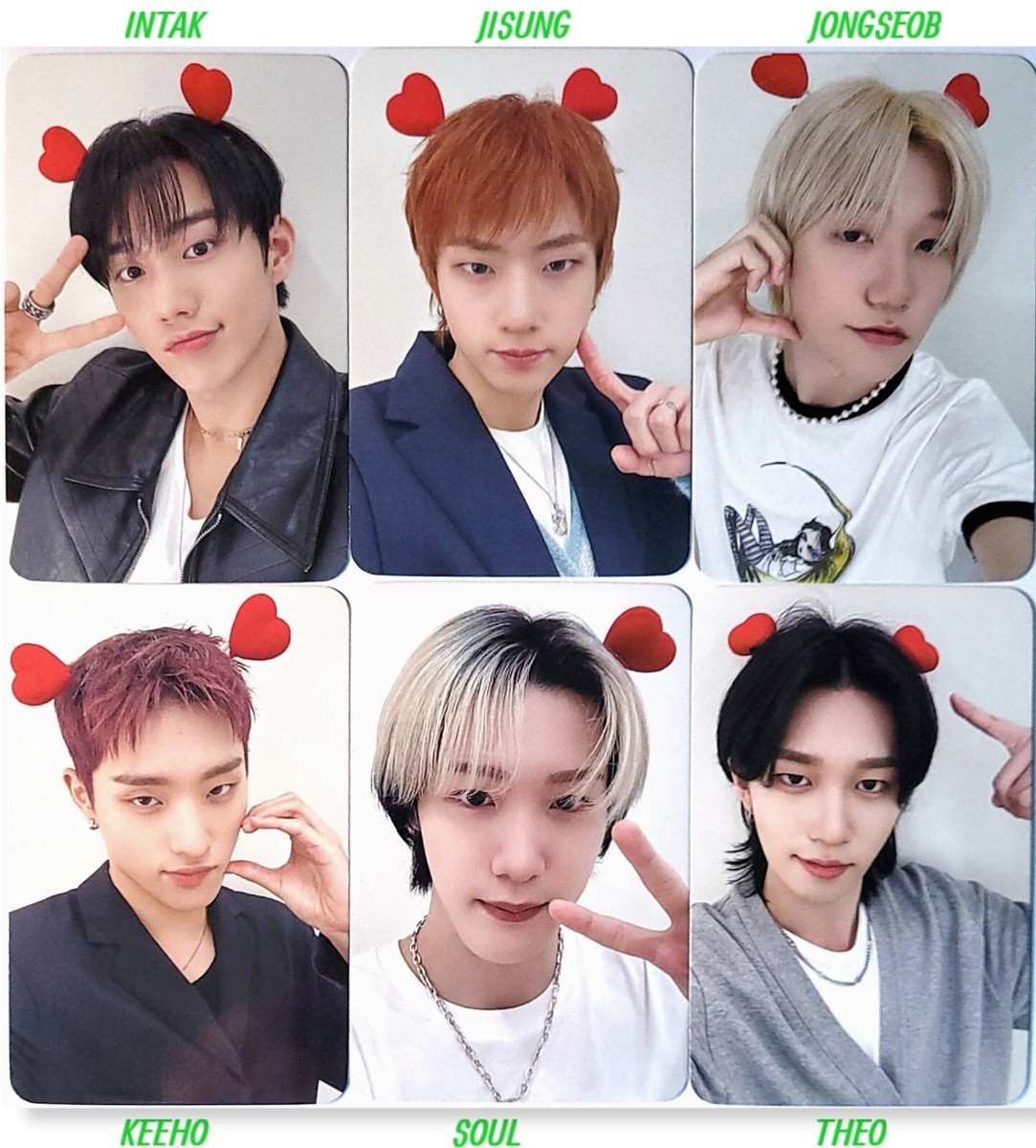 P1HARMONY KILLIN IT OFFICIAL POB PHOTOCARD -APPLE -FNC (SELECT