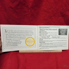 NES Donkey Kong Classics Instruction Manual Only. No game