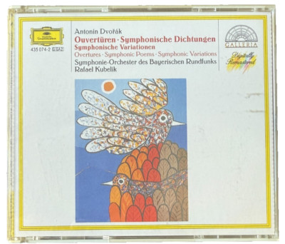 Antonin Dvorak Ouverturen Symphonische Dichtungen Poems Overtures 2 CD 1992