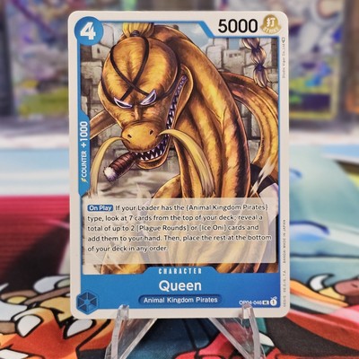 Queen OP04-046 Kingdoms of Intrigue One Piece Card Game English NM/M