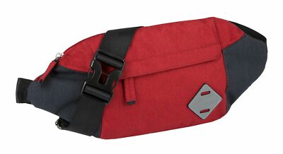 camel active Satipo Belt Bag Gürteltasche Tasche Red Rot Grau Neu