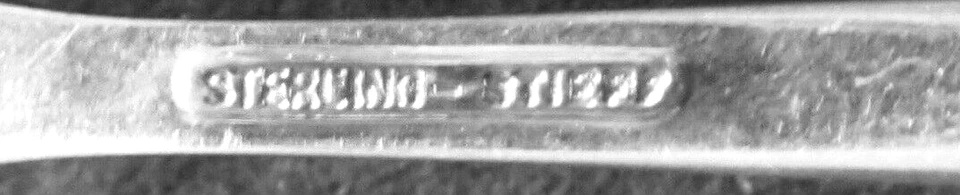 Stieff Rose Sterling Silver  7 1/8" Dinner Fork - Image 3 of 3