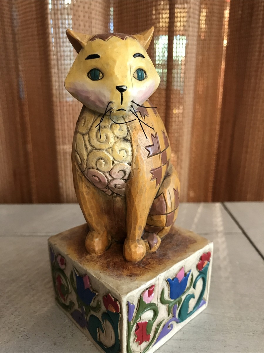JIM SHORE Heartwood Creek 2003 JASPER Cat Figurine #V114424 | eBay