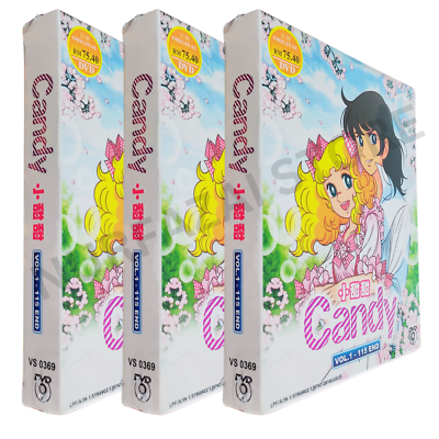 Anime DVD Candy Candy (Vol. 1-115 End) Complete Box Set ENGLISH