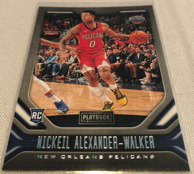 2019-20 Chronicles Playbook Basketball Nickeil Alexander-Walker Pelicans RC #189