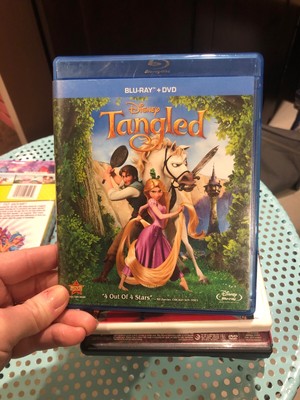 Disney Tangled Blu Ray Dvd 2 Disc Combo Pack Movie Ebay