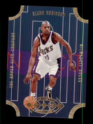 1996-97 UPPER DECK FAST BREAK CONNECTIONS DIE-CUT #FB26 GLENN ROBINSON