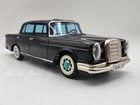 BANDAI MERCEDES BENZ 220 SEDAN 10.5" FRICTION W/ORINGINAL BOX 2004 BLACK SUNROOF