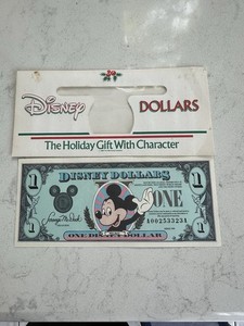 Vintage Disney Dollars | eBay