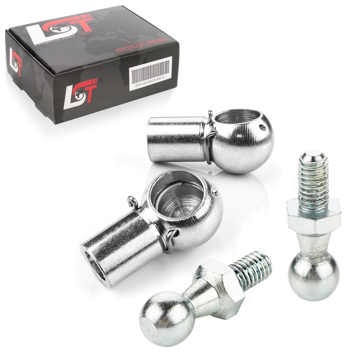 2x Set Ball Joint Pin Socket M6 10mm Ball Head DIN71803 DIN71805 for Fiat