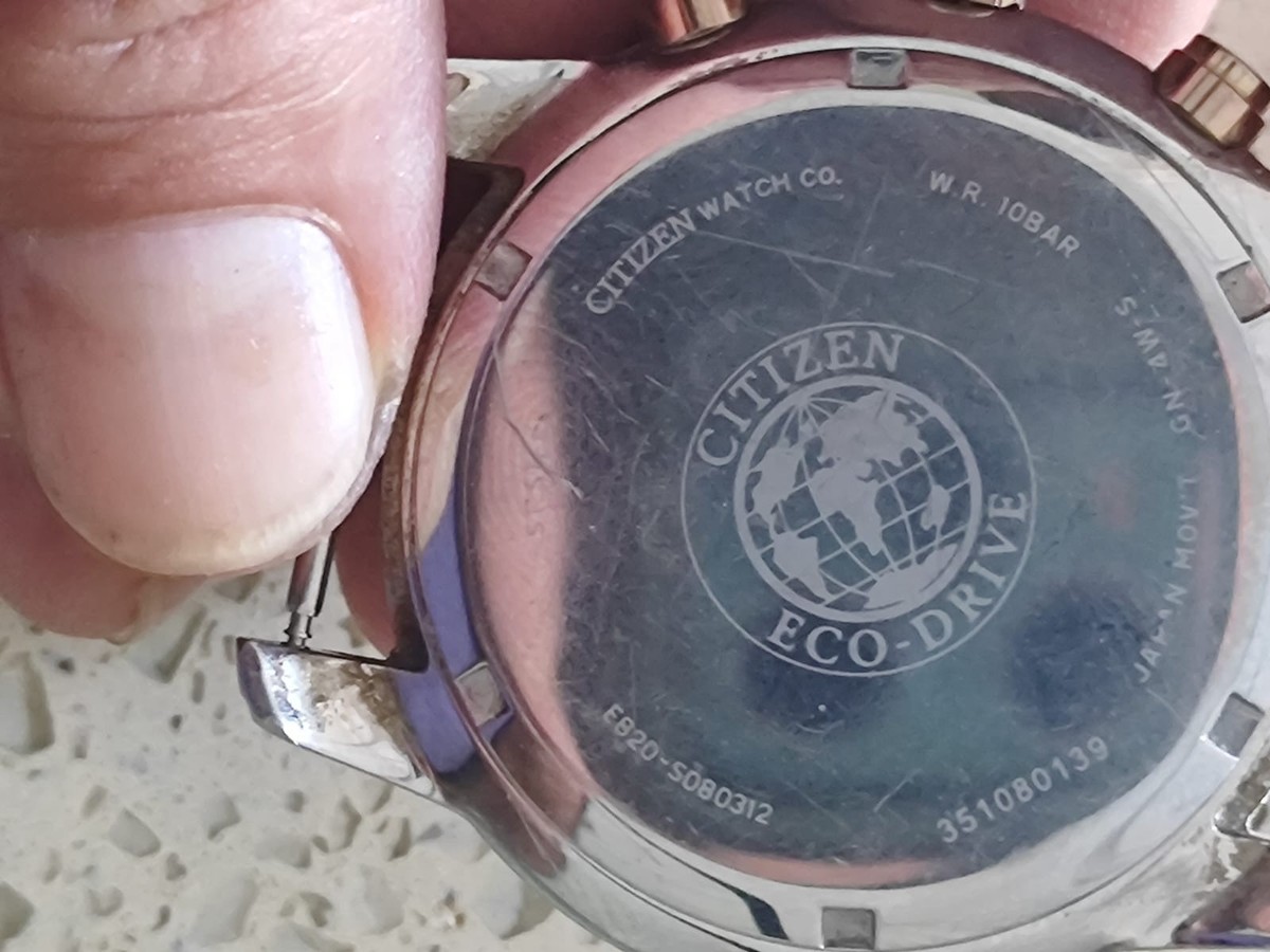 Citizen Eco-Drive E820-S080312 Diver 100m Not Working 44mm | eBay