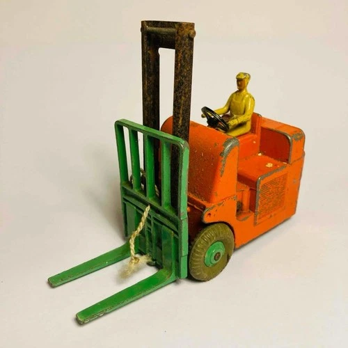 Dinky Toys #401 Coventry Climax Fork Lift Truck - Original Vintage (ref29)
