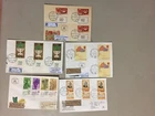 Five '50 Israel registered fdc(a)