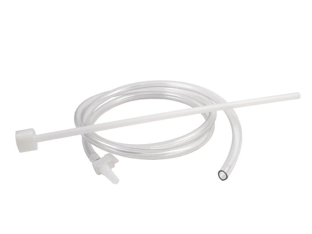 Simple Syphon With 14"" Racking Cane Stick, Tap & 1m PVC Tube - Wine Homebrew