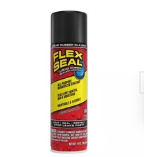 Flex Seal14 Oz. Black Aerosol Liquid Rubber Sealant Coating Spray Paint