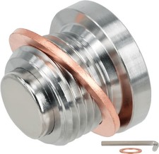 1PC Stainless Steel Magnetic Sump Engine Oil Drain Plug Fit Porsche 911 986