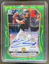 2026 Bowman Konnor Griffin Chrome Prospect Auto Green Lava Refractor #/99
