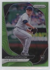 2020 Panini Prizm Tier II Lime Green Prizm 67/125 Adrian Morejon #139 0w8