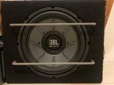 JBL Stage 1200B Subwoofer With Enclosure- Black