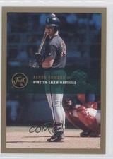 2000 Just Minors Just the Preview Gold Aaron Rowand #84 0a1
