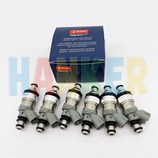 OEM Denso Fuel Injectors Set (6) 23250-62030 For 92-98 Lexus Toyota 3.0 3.4 V6