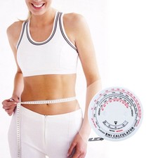 BMI Body Mass Index Tape Measure Calculator Sewing Tailor Body Scale Fitness