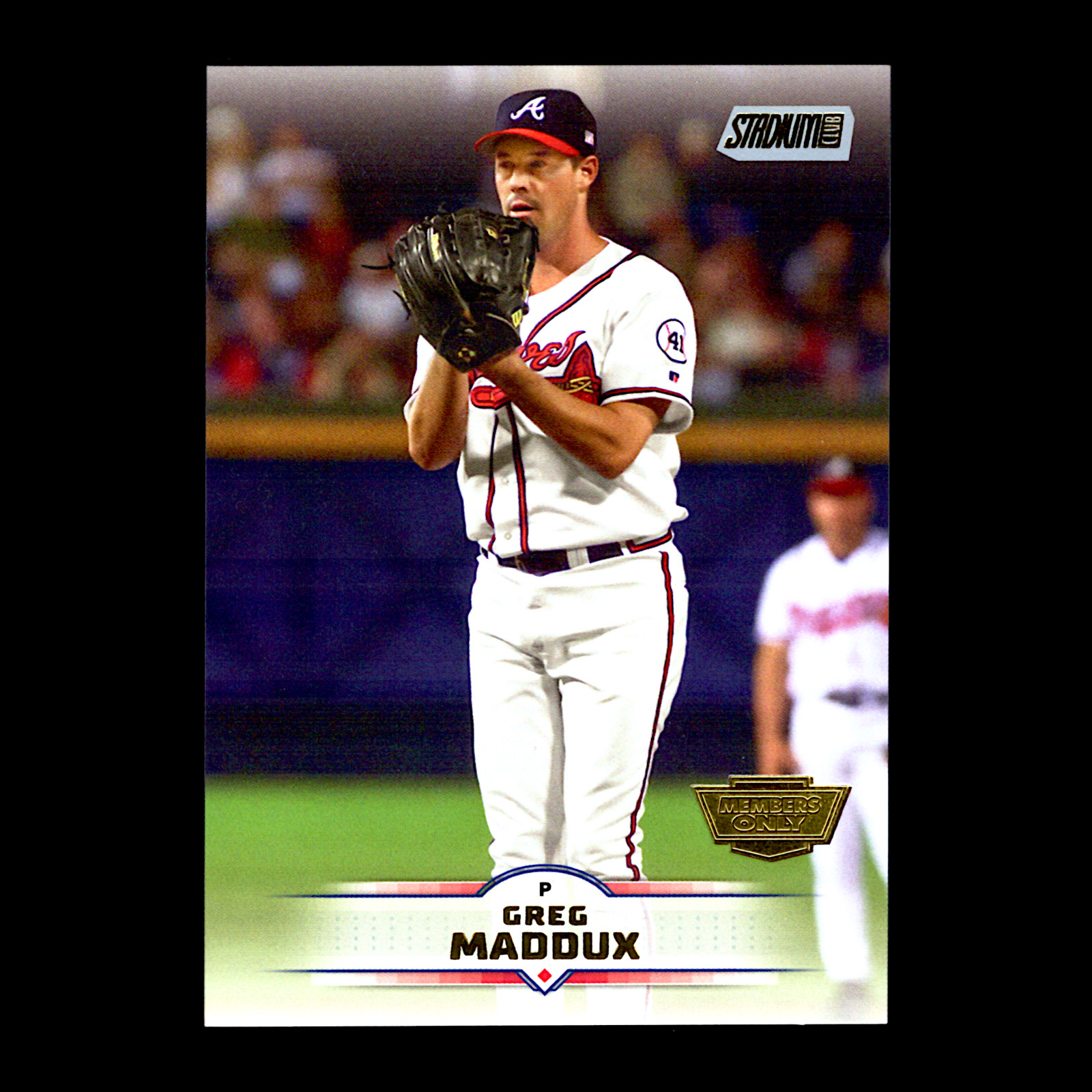 2025 Topps Stadium Club Greg Maddux Members Only #71 Atlanta Braves SSP Case Hit