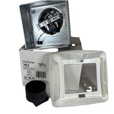 NuTone Ventilation Fan/Light, 50 CFM, Incandescent - White - 2.5 Sones - New Box