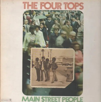 Four Tops Main Street People GATEFOLD Dunhill Vinyl LP