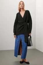 Love, Whit by Whitney Port Side Tie Sweater