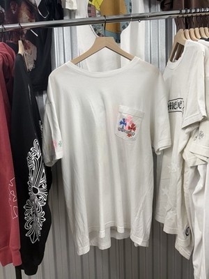 Chrome Hearts Multicolor Cemetery Tee White (SHIPS FAST) 100% Authentic!