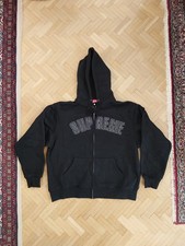 Supreme x b.b.Simon Zip Up Hoodie Black size ...