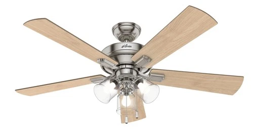 Hunter Fans - Crestfield 52 Inch Ceiling Fan with LED Light Kit and Pull - Picture 1 of 4