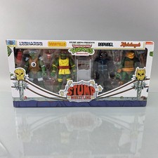 NECA TMNT Stump Wrestling Archie Comics 4 Pack Teenage Mutant Ninja Turtles NEW