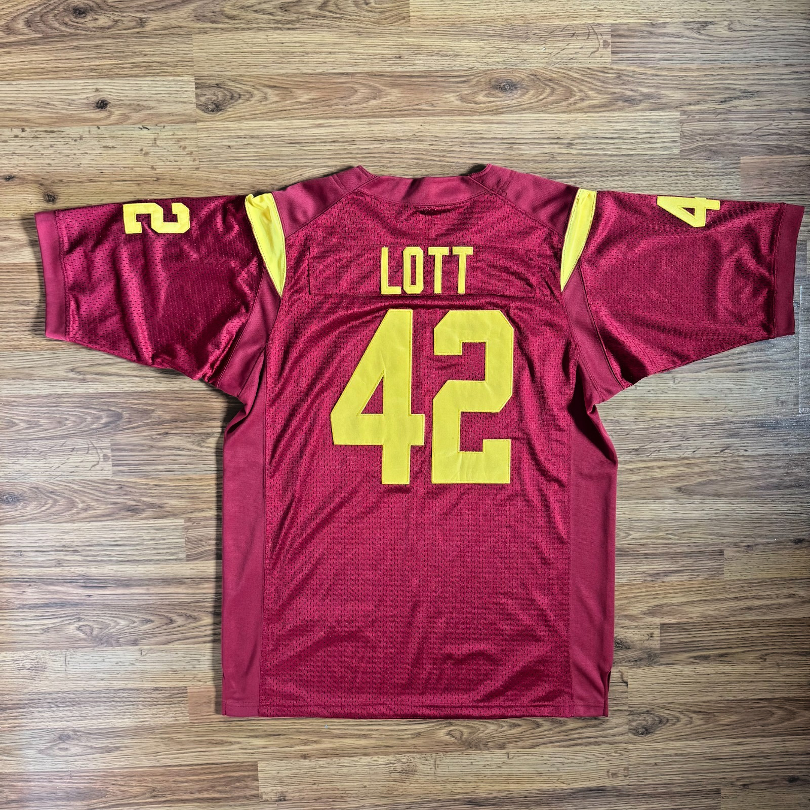 Ronnie Lott #42 USC Trojans Nike College Football Embroided Jersey Size 52 / XL